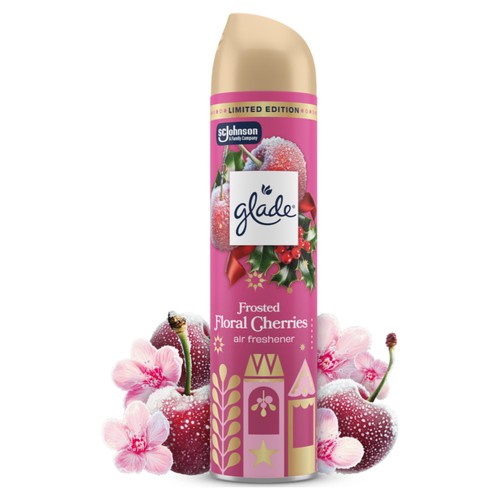 Glade Aerosol Air Freshener Frosted Floral Cherries