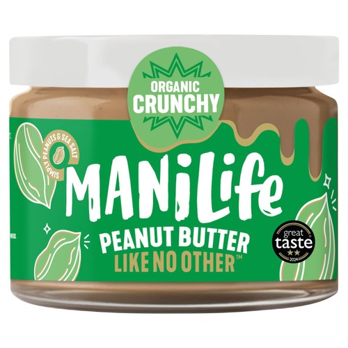 ManiLife Organic Crunchy Peanut Butter 