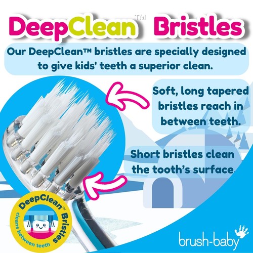 Brush-Baby Kids WildOnes Electric Toothbrush Percy Penguin