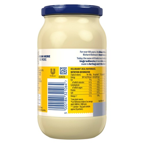 Hellmann's Real Mayonnaise 