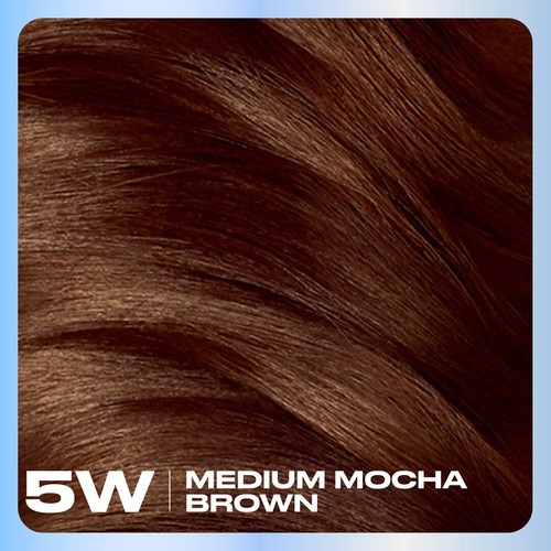 Clairol Nice'n Easy Creme Permanent Hair Dye  5W Medium Mocha Brown