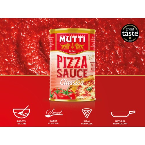 Mutti Classic Italian Pizza Sauce No Added Sugar
