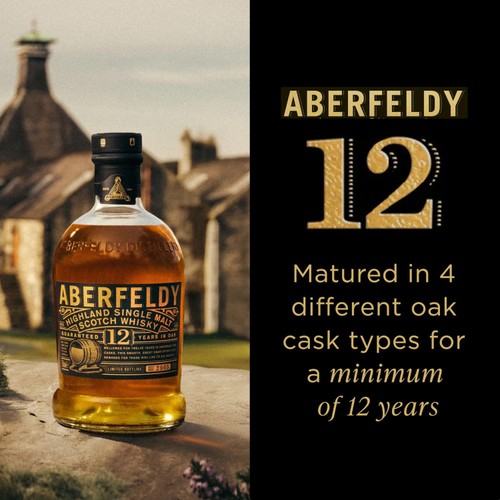Aberfeldy 12 Year Old Highland Single Malt Scotch Whisky