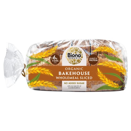 Biona Organic Bakehouse Wholemeal Sliced