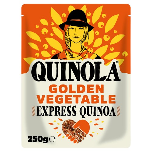 Quinola Organic Golden Vegetable Ready to Eat Quinoa 