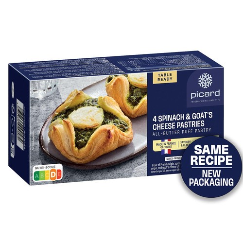 Picard Goats Cheese & Spinach Pastries