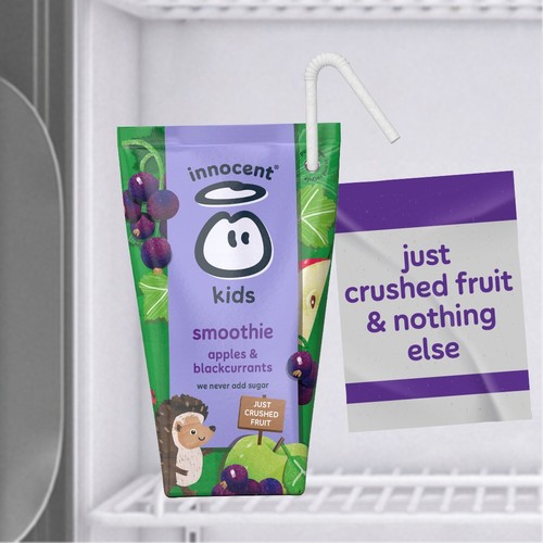 Innocent Kids Apples & Blackcurrants Smoothies