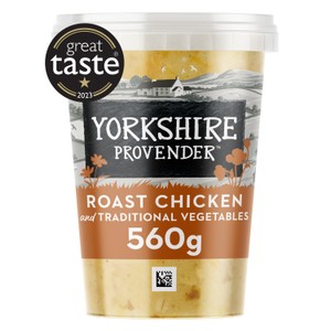 Yorkshire Provender Roast Chicken Soup & Traditional Vegetables