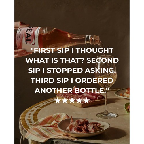 REAL Blush Slow Fermented Sparkling Tea