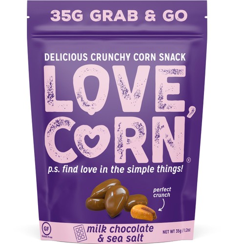 Love Corn Milk Chocolate & Sea Salt