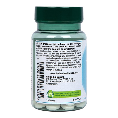 Holland & Barrett High Strength Hyaluronic Acid 50mg - Ocado