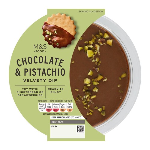 M&S Chocolate & Pistachio Dip