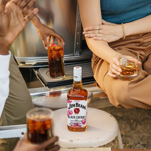 Jim Beam Black Cherry Kentucky Bourbon Whiskey