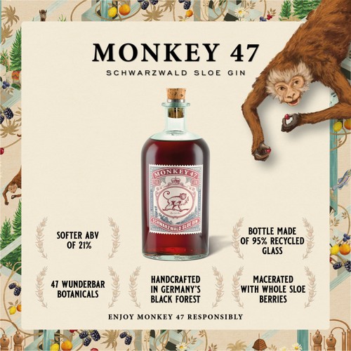 Monkey 47 Gin Kiosk Gift Set - Ocado