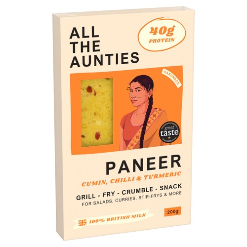 All The Aunties - Cumin, Chilli & Turmeric Paneer