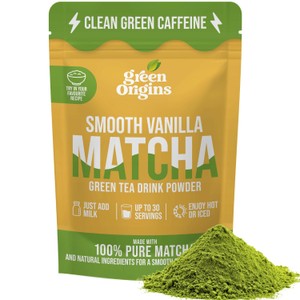 Green Origins Smooth Vanilla Matcha Green Tea Drink Powder