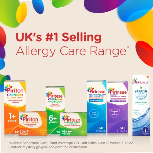 Pirinase Hayfever Once Daily Nasal Spray, 60 Sprays