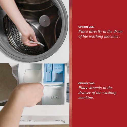 The Lab Co. Laundry Detergent Sheets Non Bio Energising Scent 64 Loads
