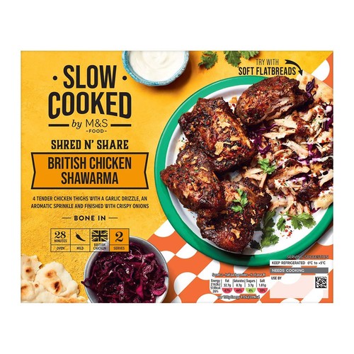 M&S Slow Cooked Chicken Shawarma