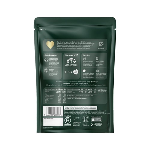 Naturya Organic Spirulina Powder