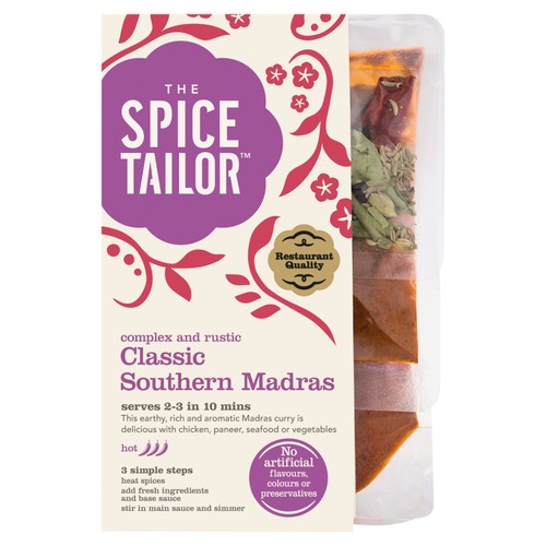 The Spice Tailor Southern Madras Indian Curry Sauce Kit