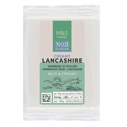 M&S Creamy Lancashire Cheese