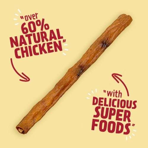 Good Boy Superlicious Chicken, Apple & Cranberry Stick Dog Treats