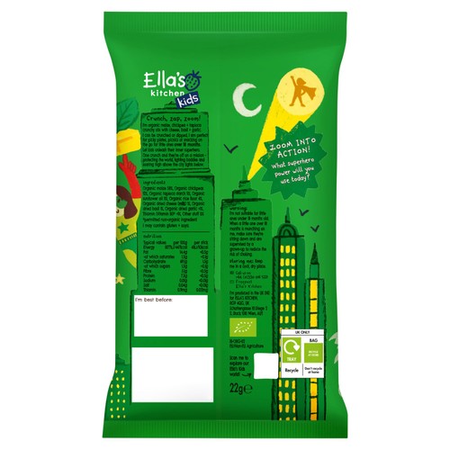 Ella's Kitchen Organic Crispy Sticks Pesto 18+ Months