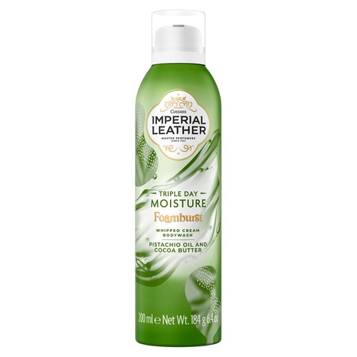 Imperial Leather Foamburst Triple Day Moisture Pistachio Oil & Cocoa Butter