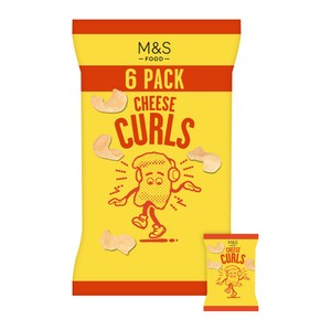 M&S Cheese Curls Multipack
