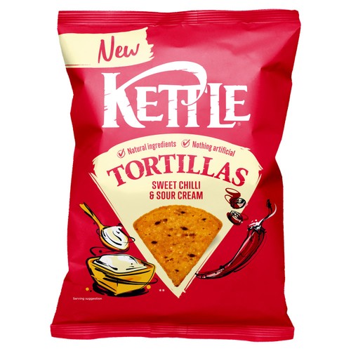 KETTLE Tortillas  Sweet Chilli & Sour Cream