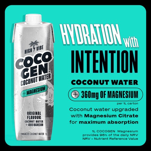 CocoGen Coconut Water + Magnesium