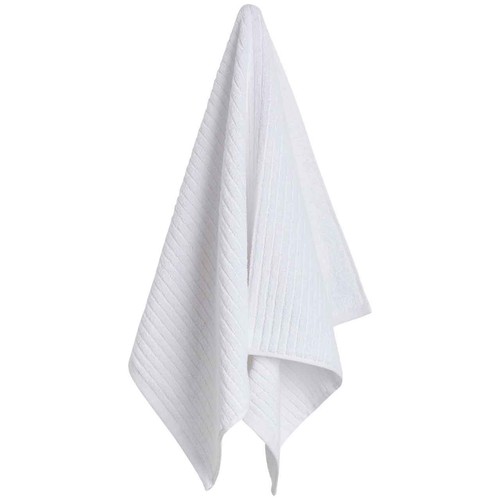 M&S Cotton Quick Dry Towel, Bath Towel, White