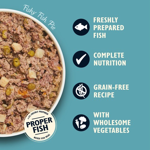 Lily's Kitchen Fishy Fish Pie with Peas for Dogs