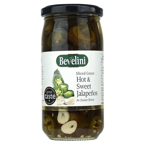 Bevelini Hot & Sweet Jalapenos