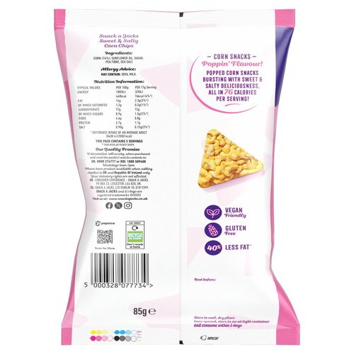 Snack a Jacks Chips Sweet & Salty Sharing Bag