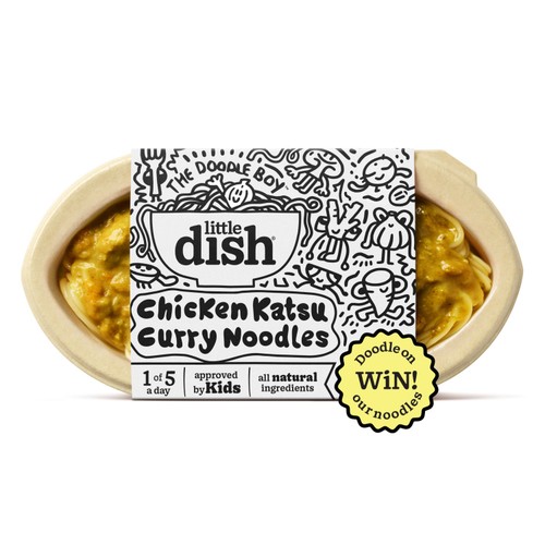 Little Dish Chicken Katsu Curry with Noodles