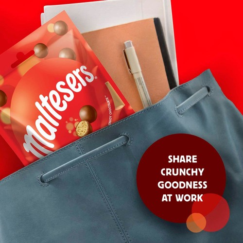 Maltesers Milk Chocolate & Honeycomb Bites Bag Fairtrade 