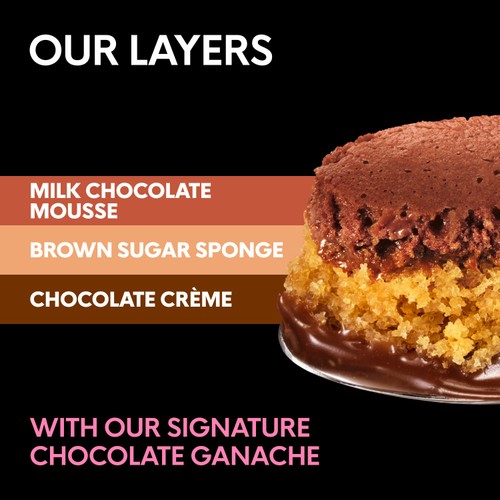 Gu Chocolate Fudge Cake Pot Dessert 2x68g