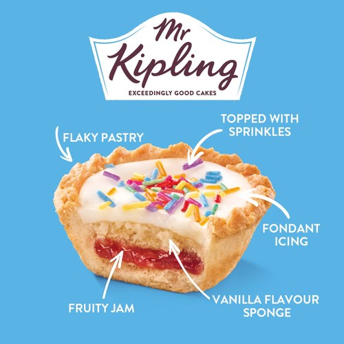 Mr Kipling Birthday Cake Tarts