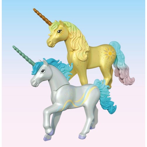 Playmobil 71840 Magical Unicorns Rainbow Flower With Collectible Unicorn