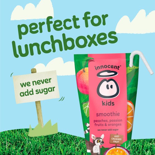 Innocent Kids Peaches, Passion Fruits & Oranges Smoothies