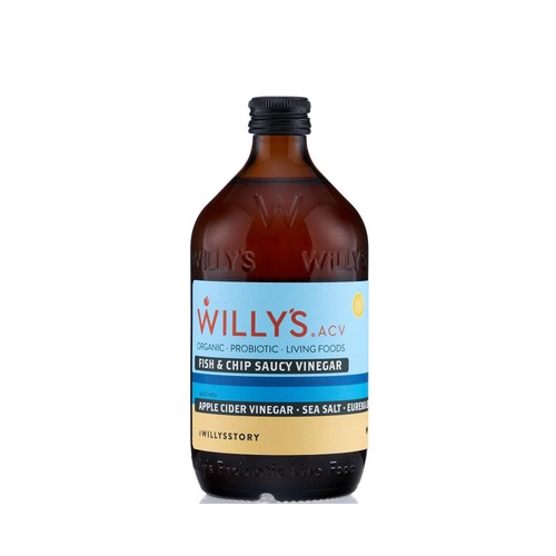 Willy's Organic Apple Cider Vinegar / Fish & Chip Saucy