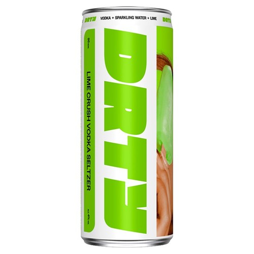DRTY Lime Crush Vodka Seltzer Can