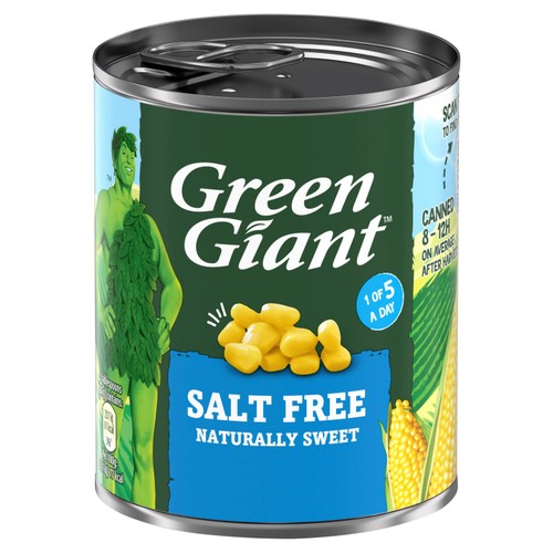 Green Giant Salt Free Sweetcorn