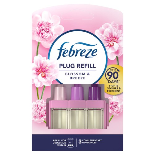 Febreze 3Volution Air Freshener Plug In Refill Blossom & Breeze
