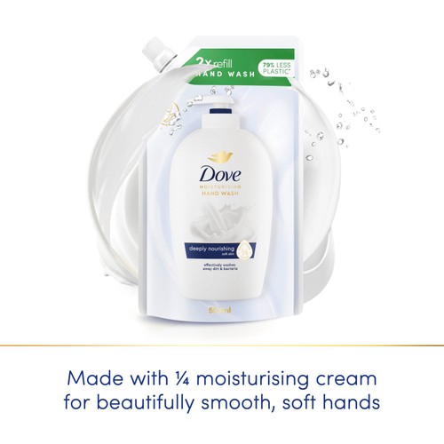 Dove Deeply Nourishing Liquid Hand Wash Pouch
