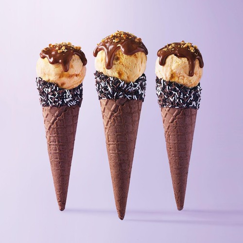 M&S 6 Dipped Waffle Cones