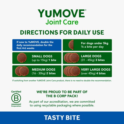 YuMOVE Joint Support Daily Bites for Senior Dogs