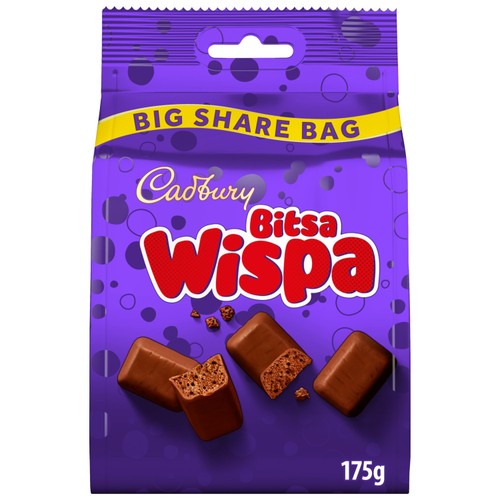 Cadbury Bitsa Wispa Chocolate Big Share Bag